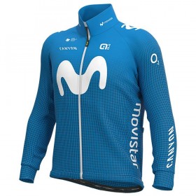 Maillot Cyclisme 2020 Movistar Team Manches Longues N001